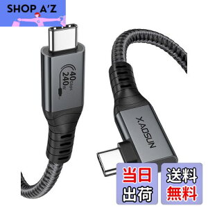 yzXAOSUN USB4 P[u Thunderbolt 4 Ή 0.3M L^ 240W[d USB-IFF 40Gbpsf[^] 8K@60Hzfo MacBook Pro iPad Pro Type c@Ή O[