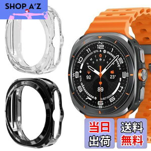 yzHeeNia y2z For Samsung Galaxy Watch Ultra Ή Jo[ TPUSʕیP[X ߗ Ռz wh~ y C菝h~ For Samsung Galaxy Watch Ultra p (ubN+NA)