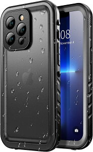 �y���������zSPORTLINK iPhone 13 Pro �p �h���P�[�X - ��Phone 13 Pro �P�[�X ���S�ی� IP68�h������ �h�� �h�o �ϏՌ� 360°�S�ʕی� QI�[�d �t�F�C�XID �F�ؑΉ� ����֗� �����^ iPhone 13 �v�� �h���P�[�X 