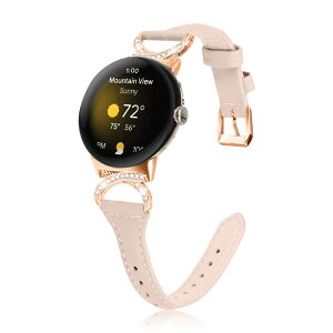 �y���������z[HeeNia] ���U�[�o���h Google Pixel Watch 4 41 mm/Pixel Watch 3 41 mm / 2 / 1 �Ή� �x���g �v �_�C�������h �X�g���b�v �X�|�[�c�o���h Google Pixel Watch 4 �p ���v�x���g (�A�v���R�b�g)