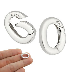 �y���������zESJNNK �X�^�[�����O�V���o�[ 925 �� 2���Z�b�g �l�b�N���X �p�[�c �ւ��� �l�b�N���X �R�l�N�^�[ �A�N�Z�T���[ �L�[�z���_�[ �����O �����O �J���r�i �V���[�g�i�[ �G���n���T�[ D