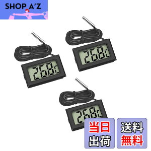 �y���������zYFFSFDC �f�W�^��LCD���x�v -50�x-110�x �v���[�u�t�� ঒��ރe�����E�����^���N�①�ɗp ���� �����Ǘ� �����ى��x�v (�u���b�N 3�Z�b�g)