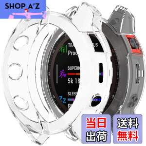 �y���������zMiimall�Ή�Garmin Epix Gen2/Epix Steel�P�[�X TPU�ގ� �\�t�g �Ռ��z�� �y�� ���^ �K�[�~�� Epix Gen2 �J�o�[ �����h�~ �����Ή� �E���ȒP Epix Gen2�ی�J�o�[ �o���p�[�i�N���A�j