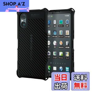 �y���������z�G���R�� Xperia 5 V SO-53D SOG12 �P�[�X �ϏՌ� ZEROSHOCK �l�p�_���p�[ �n�j�J���\�� �O���b�v�e�N�X�`���[ �X�g���b�v�z�[���t�� �u���b�N PMWX233ZEROGBK