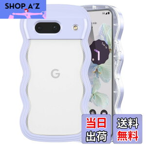 �y���������zQLTYPRI Google Pixel 8a �p �P�[�X �N���A �E�F�[�u �s�N�Z�� 8A �\�t�g TPU ���˂��� ���� �P�[�X ������� �؍� ���� ���^ �y�� �ϏՌ� �g��t���[�� �X�}�z�P�[�X ���C�����X�[�d��