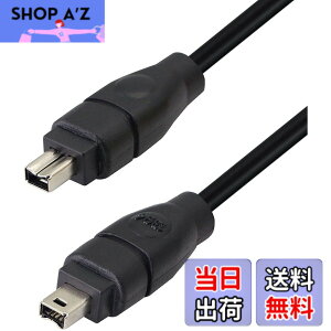 �y���������zSinLoon firewire400 �P�[�u�� i.link �P�[�u�� dv�P�[�u��IEEE1394�[�q 4�s����4�s�� �p�\�R���A���Ӌ@��A�f�W�^���r�f�I�J���� �p ����1.8m