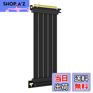 �y���������zGLOTRENDS 200mm PCIe 4.0 X16���C�U�P�[�u�� ����90�x GPU �}�E���g�p PCI-E Gen4�Ή� 32GB/s���x