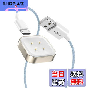 �y���������zLVFAN Pixel Watch 2/Fitbit Versa 4/ Sense 2�p �[�d�� ���O���\ �[�d�P�[�u�� �X�}�[�g�E�H�b�` �����p�A�N�Z�T���[ Google Pixel Watch 3/2&Fitbit Versa 4 3/ Sense 2/ Sense�Ή� �i�C�����ґg �[�d��