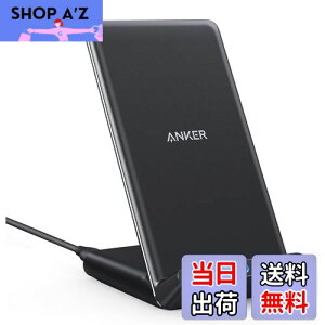 yzAnker PowerWave 10 Stand CX[d QiF iPhone 16V[Y / 15V[Y / 14V[Y Galaxy eΉ ő10Wo (ubN)