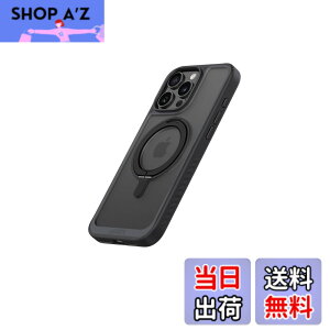 �y���������zAnker MagGo Magnetic Case (360°�����O�X�^���h, iPhone 16 Pro�p) �u���b�N MagSafe�Ή� �����O�X�^���h�t�� �X�}�z�P�[�X �}�O�l�b�g����/����~�� / 360°�����ی�/�ϏՌ�/���ϋv��/���΂݂�