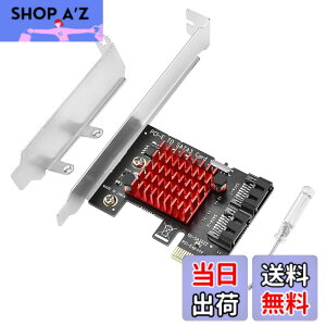�y���������zELUTENG SATA ���݃{�[�h 6Gbps���x pcie sata ���� 2�|�[�g sata ���� �g���J�[�h PCI Express x1 X4 X8 X16�p ��^/���^�V���[�V���g�p�ł� Windows10/8/7/Vista�ȂǑΉ� SATA expansion board 2ports