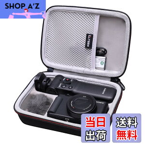 �y���������zLTGEM��Sony ZV-1�J�����p�n�[�h�P�[�X Vlogger�A�N�Z�T���[�L�b�g�O�r�ƃ}�C�N�Ƀt�B�b�g - ���s�ی�L�����[�X�g���[�W�o�b�O