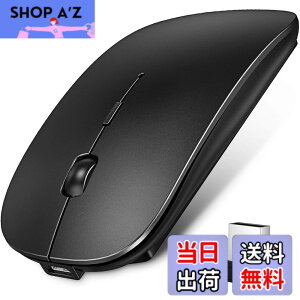 �y���������z���C�����X�}�E�X Bluetooth�}�E�X ���� �����^ �É� �[�d�� �ȃG�l���M�[ 2.4GHz 3DPI���[�h �����x �����^�ѕ֗� iPhone/iPad/Mac/Windows/Surface/Microsoft Pro�ɑΉ� (�u���b�N)