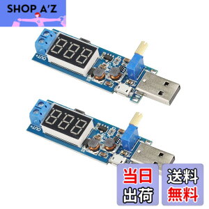 �y���������zKKHMF 2�� USB DC-DC���~���R���o�[�^ 5V~1.2V 5V~24V�����~���d�����M�����[�^�d�����W���[�� �u�����z���v