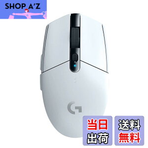 �y���������zLogicool G �Q�[�~���O�}�E�X G304 LIGHTSPEED ���C�����X �Q�[�~���O �}�E�X G304rWH �y�� 99g HERO 12K�Z���T�[ 6�v���O�����{�^�� 250���ԘA���g�p�\ �z���C�g PC windows mac �������K�i �y