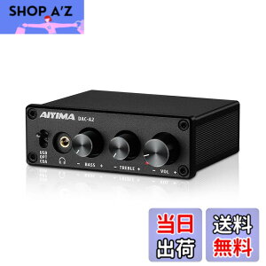 �y���������zAIYIMA DAC-A2 �w�b�h�z���A���v RCA/3.5mm�w�b�h�z���o�́APC-USB/��/�������͑Ή��i24�r�b�g 192kHz�j