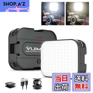 �y���������zUlanzi LED�r�f�I���C�g �B�e�p���C�g Type-C�[�d�� 2000mAh ���^ 170°��]�� 2500K-6500K�F���x 4�R�[���h�V���[�t�� �����P�x ���邳���� �B�e���C�g CRI95+ �y�� �J�����r�f�I���C�g Cano