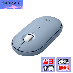 �y���������z���W�N�[�� ���C�����X�}�E�X PEBBLE MOUSE2 M350sBL ���^ �É� Bluetooth Logi Bolt �}�E�X ���� ���C�����X ���E�Ώ� Easy-Switch 4000dpi �d�r����24�P�� windows mac Chrome Android iPad M350 �u���[ ����