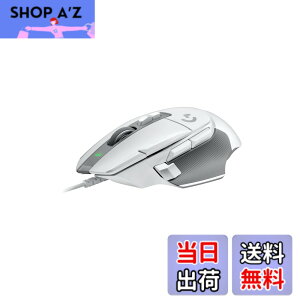 �y���������zLogicool G �Q�[�~���O�}�E�X G502 X �L�� �Q�[�~���O �}�E�X G502X-WH LIGHTFORCE �n�C�u���b�h�X�C�b�` HERO 25K �Z���T�[ 13�v���O�����{�^�� �y�� 89g G502X �u���b�N PC windows mac �������K