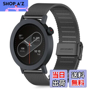 �y���������z[HeeNia] �o���h CMF by Nothing Watch Pro 3/CMF by Nothing Watch Pro 2 �Ή� �����x���g �X�e�����X�� �ւ��x���g �������߉\ �j�����p �����o���h (�u���b�N)