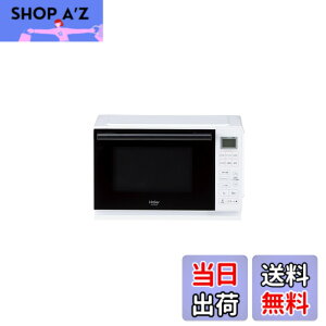 �y���������z�n�C�A�[��(Haier) �d�q�����W 20L ��46.9cm �t���b�g�e�[�u�� ��l��炵 �P�@�\ �ԊO���Z���T�[ �w���c�t���[ 19��ނ̃I�[�g���j���[ �z���C�g JM-FHR20A(W)