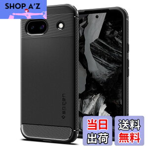 �y���������zSpigen �yMade for Google �����F��z Google Pixel 8a �P�[�X ���M�b�h�E�A�[�}�[ (�}�b�g�E�u���b�N)