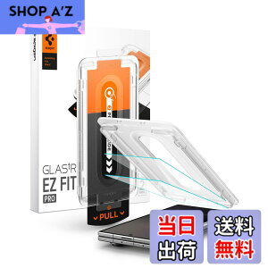 �y���������z�ySamsung �����F��zSpigen Galaxy Z Fold8 Ultra/Z Fold7 �K���X�t�B���� 2���� �����K���X �ی�t�B���� 9H�d�x �\��t���L�b�g�t�� �i�m�R�[�e�B���O ��U�h�~ EZ Fit Pro AGL09576 (�N���X�^��
