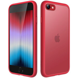 yzJETech }bgP[X iPhone SE 3/2 (2022/2020), iPhone 8/7, 4.7C` ϏՌ~^[O[h̗h~ ̔̔wʓdbJo[ wh~ (bh)