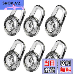 �y���������zSound Wave �C���[�`�b�v �v�����g���j�N�X�p S�T�C�Y6�Z�b�g �݊��� For Bluetoooth Headset PLANTRONICS QCY ���C�����X �w�b�h�Z�b�g�p �A�N�Z�T�� �����h�~ �C���[�`�b�v ����(S 6��)