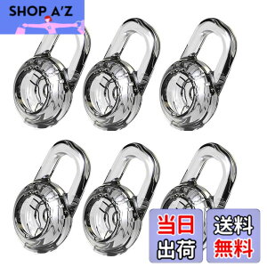 �y���������zSound Wave �C���[�`�b�v �v�����g���j�N�X�p M�T�C�Y 6�Z�b�g �݊��� For Bluetoooth Headset PLANTRONICS QCY ���C�����X �w�b�h�Z�b�g�p �A�N�Z�T�� �����h�~ �C���[�`�b�v ���� (M 6��)