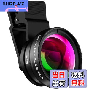 �y���������zAPEXEL �X�}�z�p�J���������Y 2in1 �N���b�v�������Y 0.45X�L�p�����Y140°+12.5X�}�N�������Y �ߋ����B�e�\ �c�݂Ȃ� �L�p �}�N�� �����ȒP �g�ѕ֗� iPhone Android �ȂǂɑΉ��\