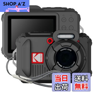 �y���������z�yBARDATS�zFor KODAK PIXPRO WPZ2 �P�[�X �J�o�[ �_�炩�� �V���R���� �S�ʕی� �y�� �����h�~ �h�~ �L�Y�h�~ �w��h�~ �h�� �ϏՌ� KODAK PIXPRO WPZ2 �ی�P�[�X (�u���b�N)