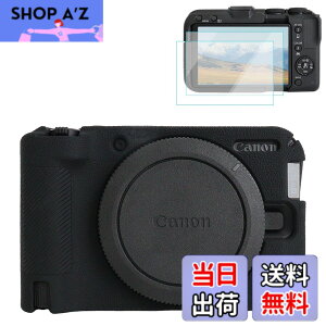 �y���������zRieibi Canon EOS R50 V�J�����p�V���R���P�[�X�A�\�t�g�J�����ی�P�[�X Canon EOS R50V�J�����A�N�Z�T���[�p�X�N���[���v���e�N�^�[2���t���A�u���b�N