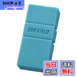 �y���������z�o�b�t�@���[ BUFFALO USB3.2(Gen1)TypeC-A�Ή�USB������ 32GB�u���[ RUF3-AC32G-BL