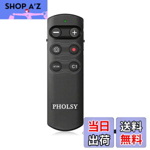 �y���������zPHOLSY RMT-P1BT �J���� ���C�����X �����R�� �����[�Y �����[�g�R���g���[���[ Bluetooth �����[�g�X�C�b�` Sony �p a1 a6400 a6600 a6700 a7C a7M3 a7M4 a7RM3 a7RM4 a7SM3 a9M2 RX0M2 RX100M7 ZV-1 ZV-E10