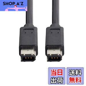 �y���������zxiwai 1394a 6�s�� - 6�s�� �I�X FireWire 400 - FireWire 400 6-6 ilink �P�[�u�� 400-400 IEEE 1394 1.8m�B
