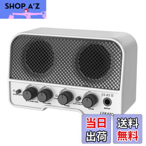 �y���������zLEKATO �~�j�M�^�[�A���v �G���L�M�^�[�A���v ���^ 2�T�E���h�`�����l�� �[�d�� 5W Bluetooth �@�\�Ή� �w�b�h�z���A���v �Z�K�F�؍� AUX���� ���� ���K�p ���{��戵�������t�� (�z