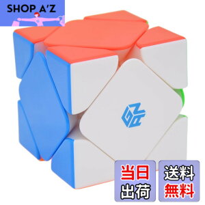 �y���������zBucubke GAN Skewb Standard 8 ���΃p�Y���X�e�b�J�[���X���Z�p�}�W�b�N�L���[�u 3x3 ���Γ��� GAN �X�L���[�u M 8�}�O�l�b�g�X�s�[�h�L���[�u�i�X�^���_�[�h�o�[�W�����j