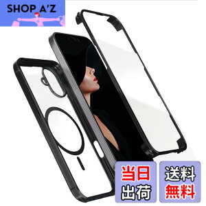 �y���������z�y���ʁIMagsafe�Ή��I�zMcDuLL iPhone 16 Plus �p �P�[�X 6.7�C���` 360�x�ی� 9H�����K���X+PC�f��+TPU�o���p�[ �ϏՌ��� �C�菝�h�~ ���^���C�����X�[�d�Ή� �y�� �����h�~ �w��h�~�A�C