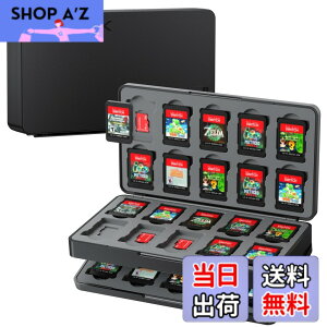 �y���������z�ySwitch 2�Ή��z JSAUX �Q�[���J�[�h�P�[�X�b�Q�[���J�[�h40���{Micro SD40�����[�ESwitch�^Lite�^OLED�Ή��E�}�O�l�b�g���J�E�n�[�h�V�F�� ���R���[�E���h�~�E�z�R���h�~�E�ϏՌ��E