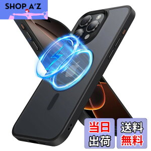 �y���������zPRODELI �P�[�X For iPhone 16 Pro Max ��p �J�o�[ MagSafe�Ή� �ČRMIL�K�i �ی�J�o�[ �ϏՌ� �w��h�~ ���C�����X�[�d�Ή� �����h�~ �����Y�ی� ���΂݂Ȃ� �X�}�z�P�[�X �Ή� �A�C�t�H