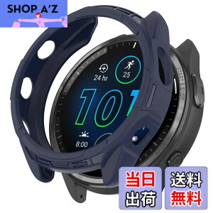 �y���������z�mRuenTech�n�Ή�GARMIN Forerunner 965�P�[�X �ی�P�[�X Garmin Forerunner 965�p�J�o�[ 6�F�I �\�t�g�V���R���� �v���e�N�^�[�J�o�[ �ϏՌ� �y�� ���t���ȒP