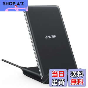 �y���������zAnker PowerWave 10 Stand ���C�����X�[�d�� Qi�F�� iPhone 16�V���[�Y / 15�V���[�Y / 14�V���[�Y Galaxy �e��Ή� �ő�10W�o�� (�u���b�N)