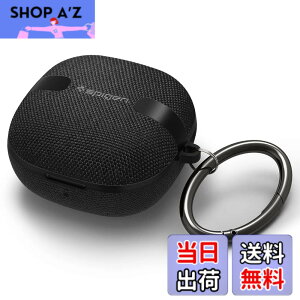 �y���������zSpigen Galaxy Buds2 Pro �P�[�X Galaxy Buds 2 / Pro/live �Ή� �P�[�X �t�@�u���b�N ���C�����X�[�d �Ή� �J���r�i �����O �t�� �Ռ� �z�� �y�� �L�Y�h�~ �ϏՌ� �A�[�o���E�t�B�b�g ASD01278 (