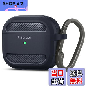 �y���������zSpigen AirPods 3 �P�[�X AirPods Pro ��3���� �J�o�[ �ϏՌ� �ČRMIL�K�i TPU ���C�����X�[�d�Ή� �J���r�i�t�� �y�� �Ռ��z�� �V���v�� ���M�b�h�E�A�[�}�[ ASD01980 (�`���R�[���E�O���[)