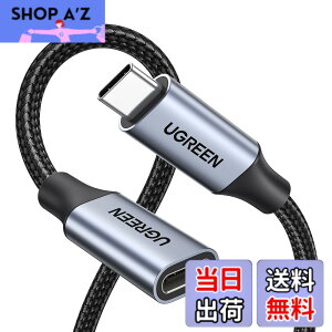 �y���������zUGREEN USB Type C �����P�[�u�� �^�C�vc�����R�[�h �y4K60Hz�f���o�́z PD 100W/5A USB 3.2 Gen 2�K�i 10Gbps�����]�� Thunderbolt3�Ή� �o�����]�� iphone17/Galaxy S24/Mac Book/iPad/Switch Surface��USB C�@���
