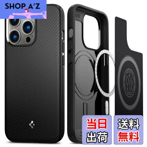 �y���������zSpigen iPhone13Pro�P�[�X MagSafe �}�O�l�b�g���� �}�b�g�� �ČRMIL�K�i�擾 ���炳�� TPU ����~�� ���C�����X�[�d�Ή� �ϏՌ� ���菝�h�~ �}�O�E�A�[�}�[ ACS03281 (�}�b�g�E�u���b�N)