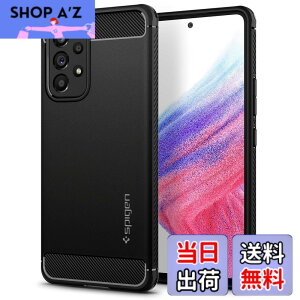 �y���������zSpigen Galaxy A53 5G �P�[�X �ϏՌ� [ SC-53C | SCG15 ] ����2.2mm ����~�� �����₷�� TPU �ČRMIL�K�i�擾 ���^ �y�� ���C�����X�[�d�Ή� ���M�b�h�E�A�[�}�[ ACS04159 (�}�b�g�E�u���b�N)