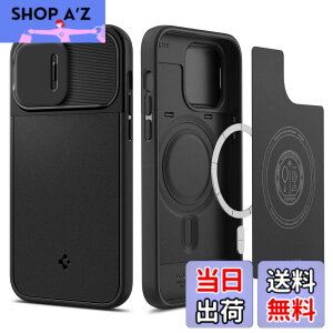 �y���������zSpigen iPhone14ProMax �P�[�X MagSafe�Ή� �J���������Y�ی� �X���C�h�� �}�O�l�b�g���� �����Y�J�o�[ �}�b�g �d�グ ��d�\�� �ϏՌ� �J�����ی� ��ʕی� ���h�~ �Ռ� �z�� Qi�[�d ��