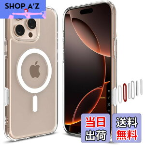 �y���������zSpigen �y�J�����R���g���[���J�o�[�t���ziPhone 16 Pro �P�[�X MagSafe�Ή� �N���A �{�^���ی� ���h�~ �X�g���b�v�z�[�� �ČRMIL�K�i �E���g���E�n�C�u���b�hT�E�}�O�t�B�b�g ACS08512 (